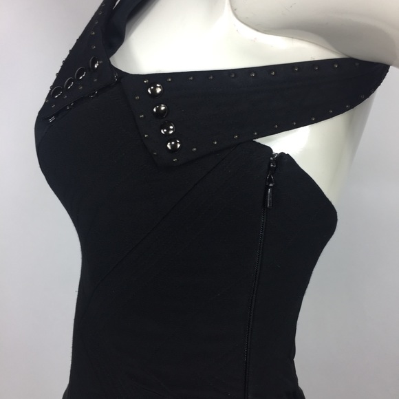 Jasmine Di Milo Silk Strappy Little Black Dress - Picture 4 of 15